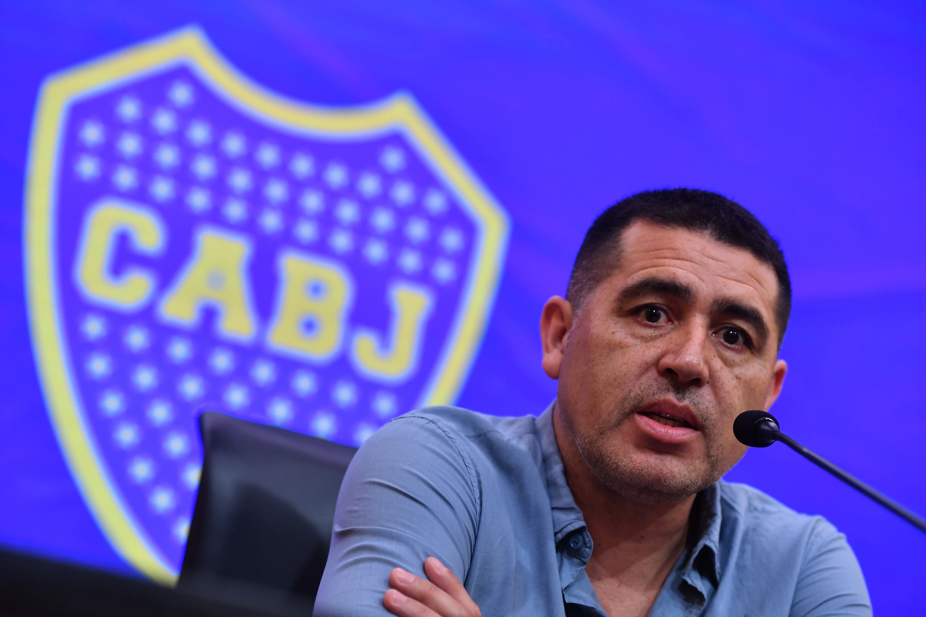 Juan Román Riquelme, presidente de Boca.