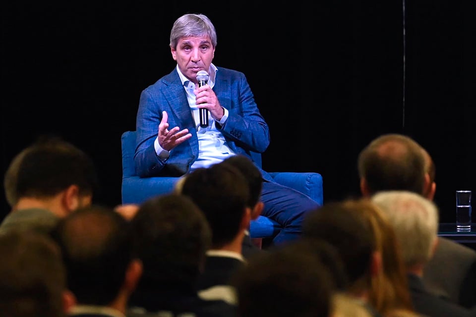 Luis Caputo bolsa de Comercio Rosario-20/09/2024