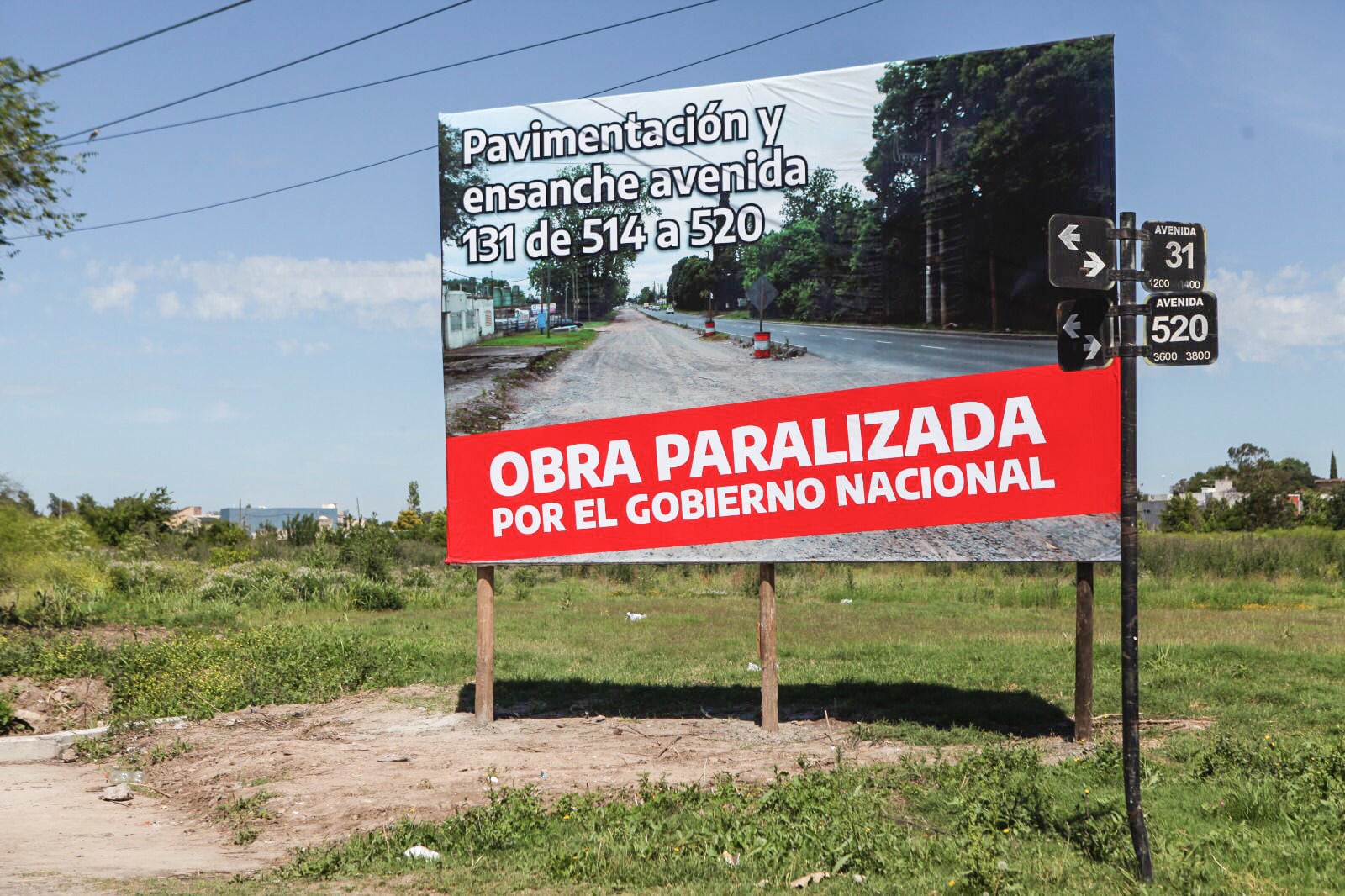 "Llegamos a la conclusión de que las obras municipales no eran prioritarias", afirmó Giovine