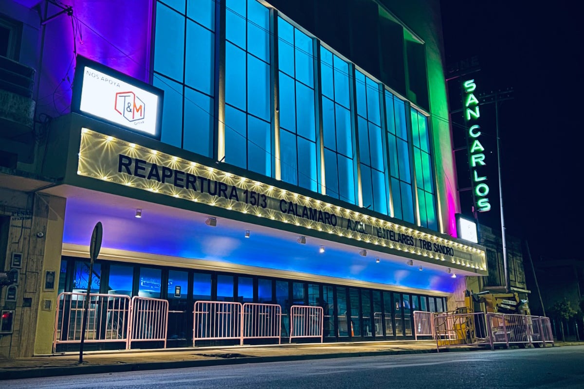 El teatro fue restaurado y reacondicionado.