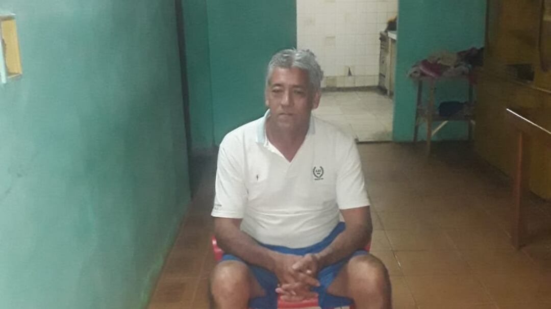 Santos Centurión, padre del joven golpeado