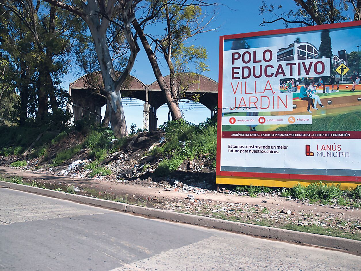 El proyecto en Villa Jardín contempla tres etapas, de las cuales hasta el momento sólo se cumplió la primera.