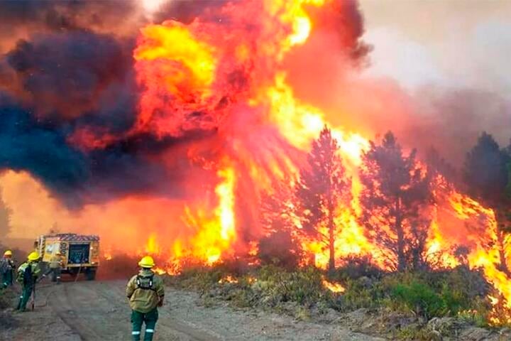 Incendio Patagonia