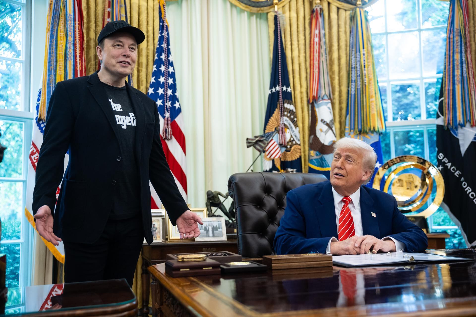 "Seguiré visitando la Casa Blanca y seré amigo y asesor del presidente", aseguró Musk
