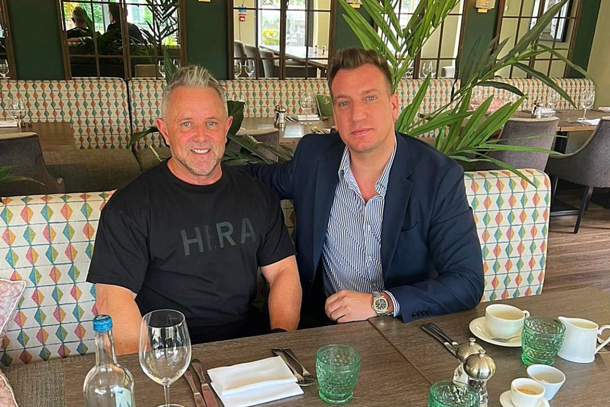 Maxi López junto a su principal socio, el inglés Paul Richardson