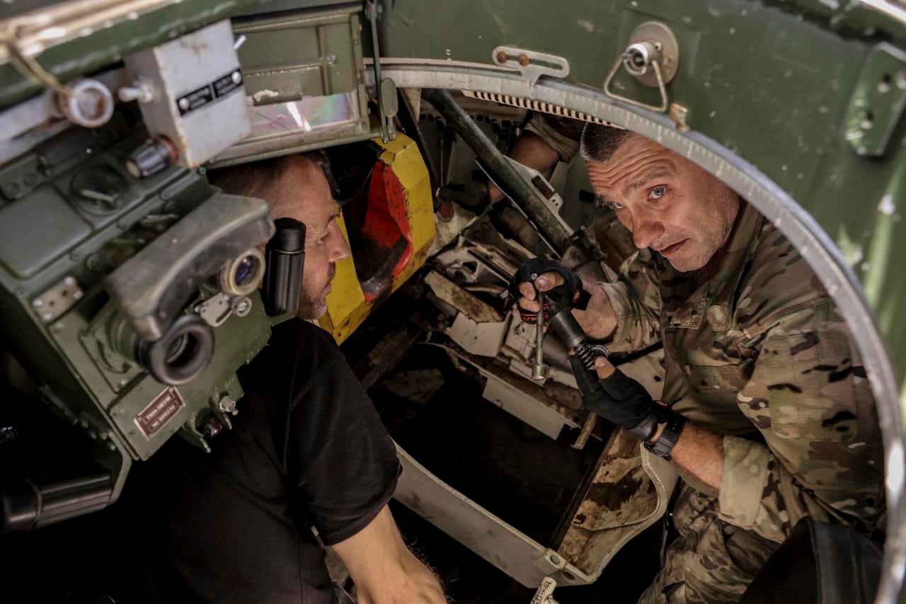 La defensa antiaérea ucraniana rechazó el ataque ruso. 