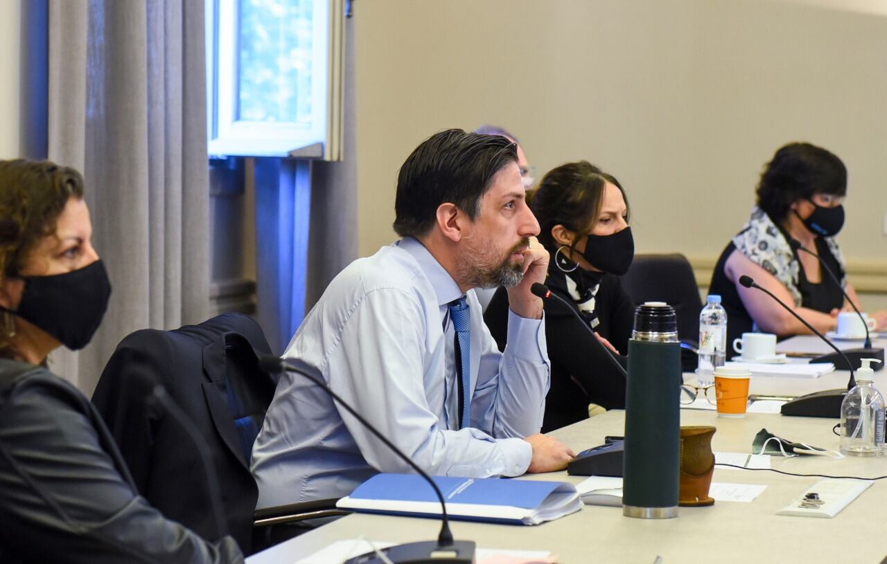 El ministro de Educación, Nicolás Trotta, presidió una reunión del Consejo Federal de Educación a través de una vodeoconferencia.