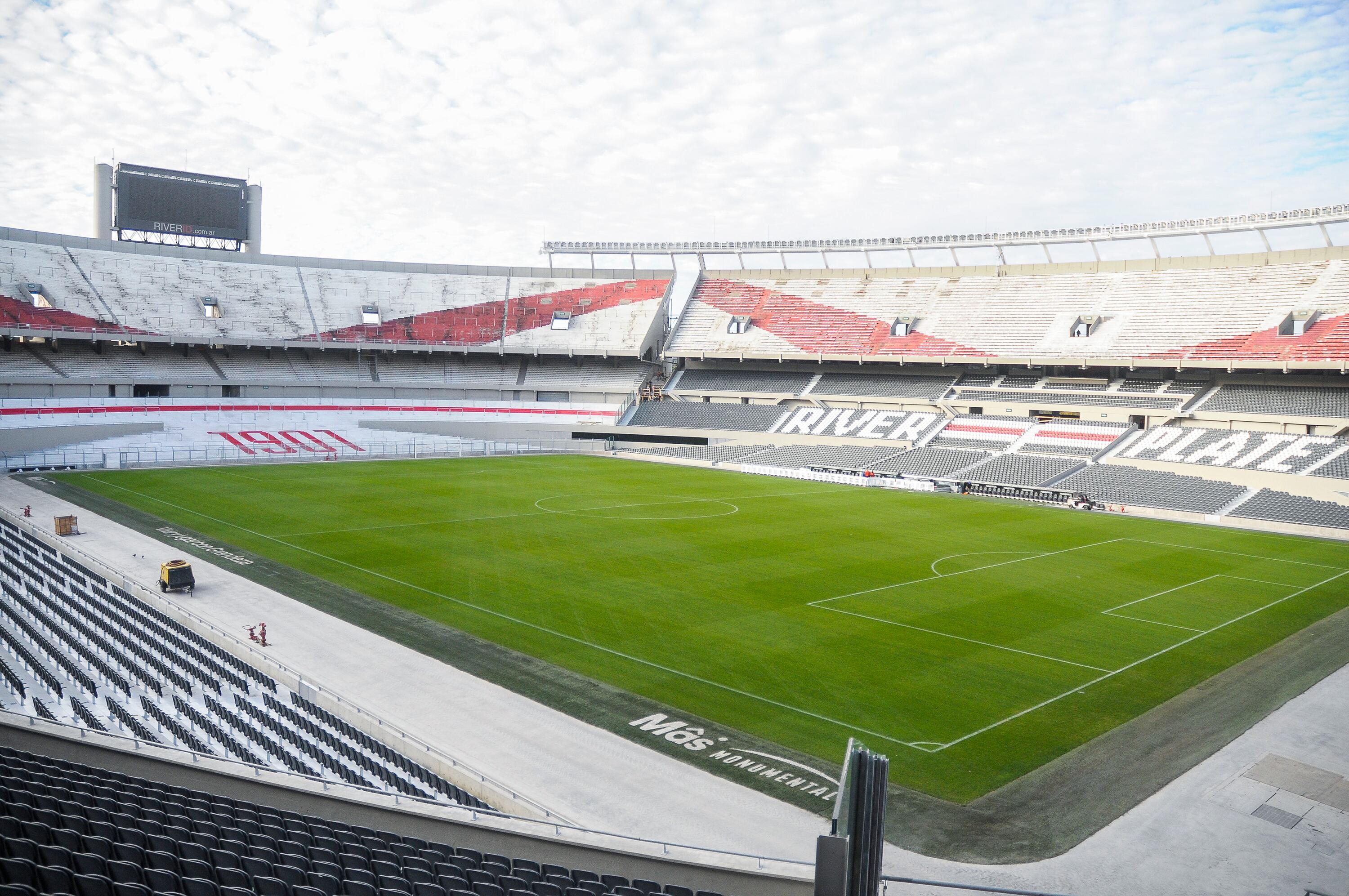 La cancha de River tendrá una conección de 360 grados el año próximo