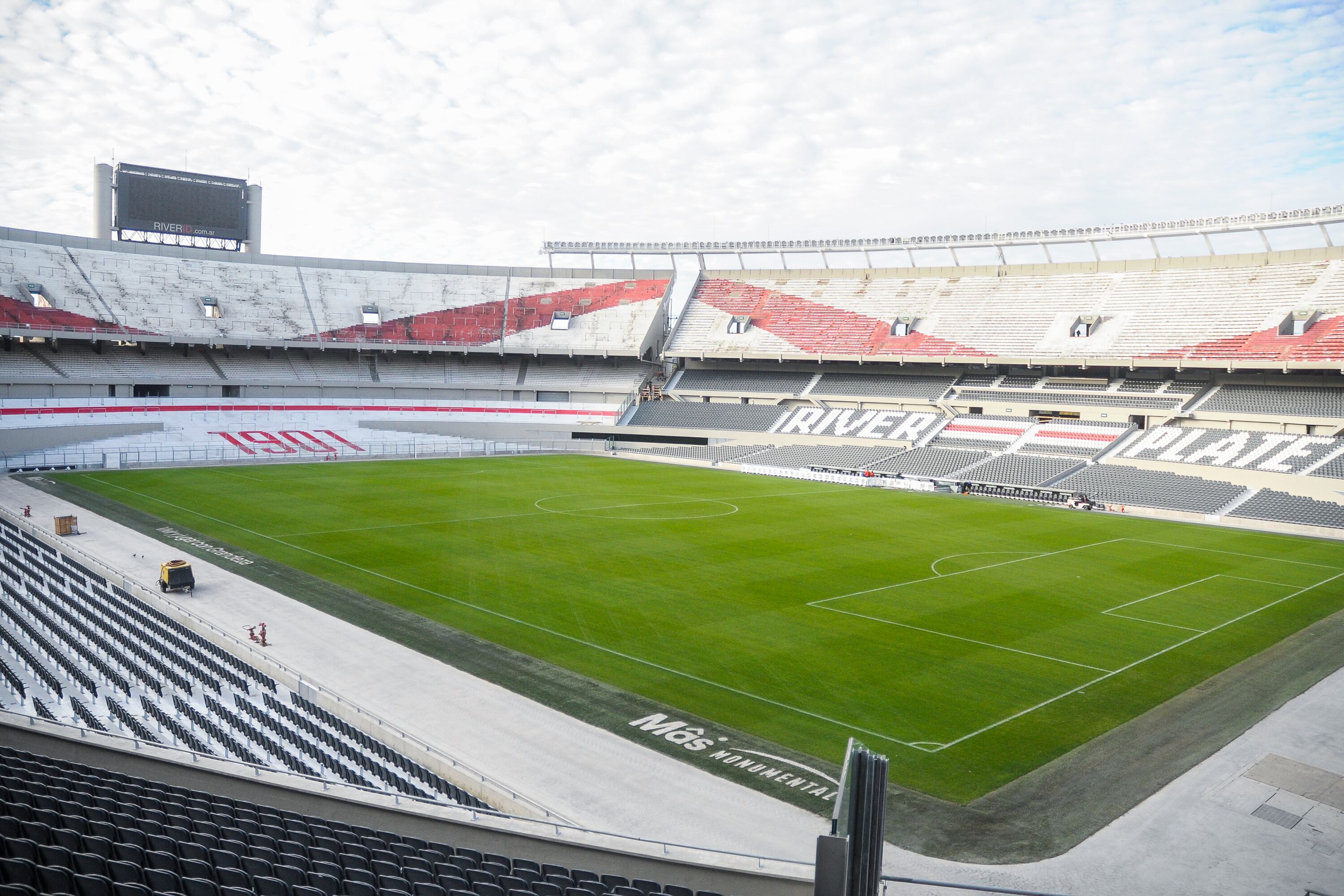 La cancha de River tendrá una conección de 360 grados el año próximo