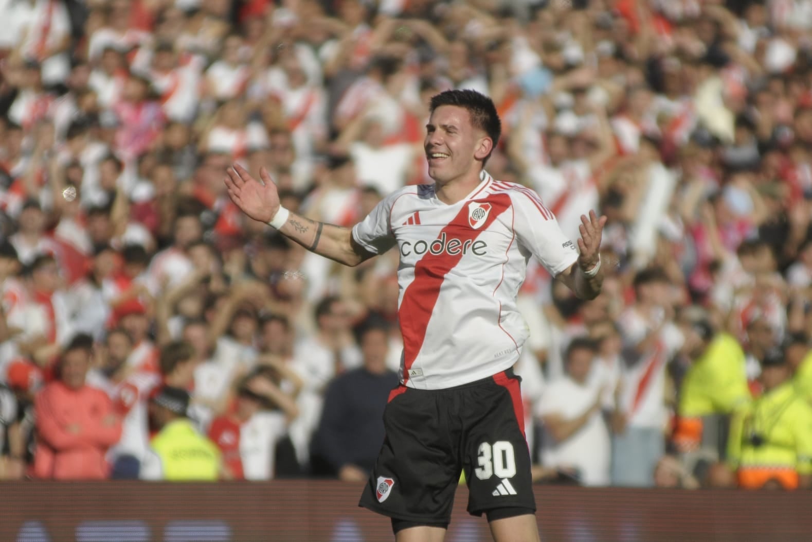 Mastantuono y un partido consagratorio.