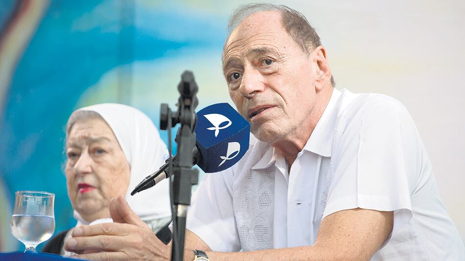 Hebe de Bonafini y Raúl Zaffaroni.