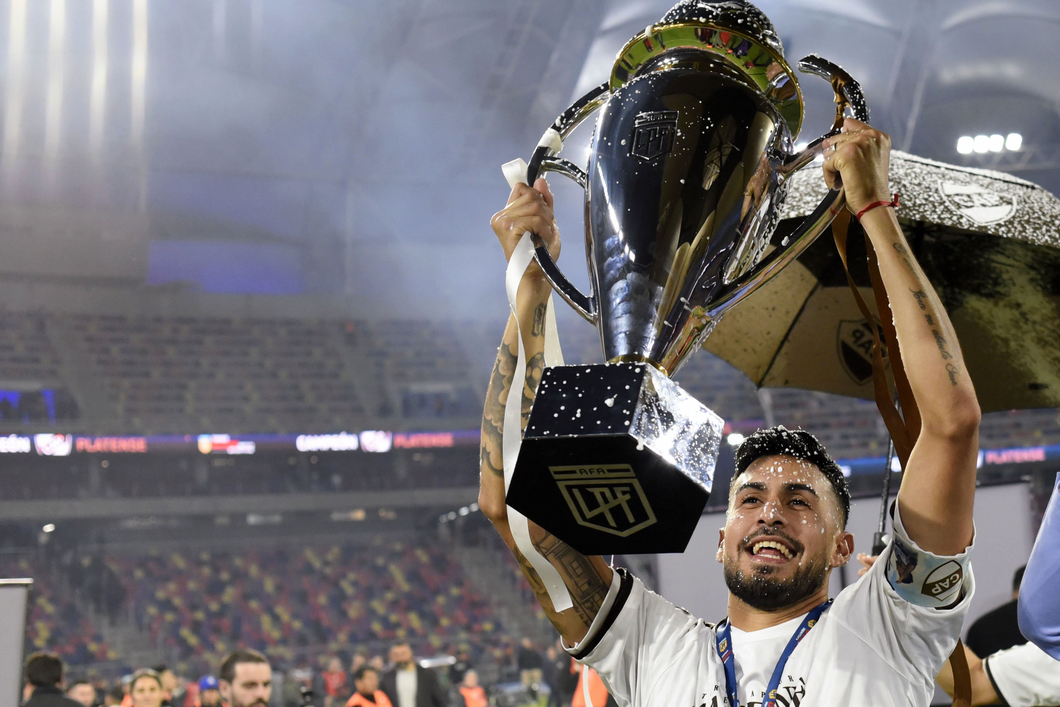 Nacho Vázquez, el símbolo del Platense campeón
