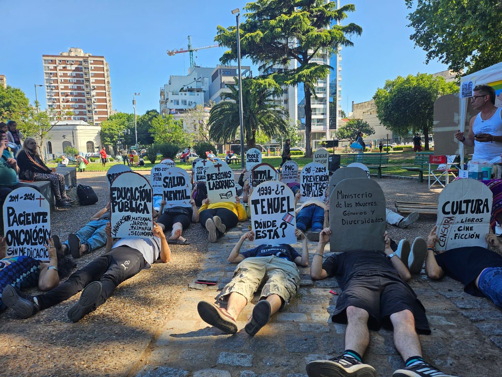 El "Día de respuesta mundial al VIH y sida" fue conmemorado en Buenos Aires por la Coalición Roby Jáuregui