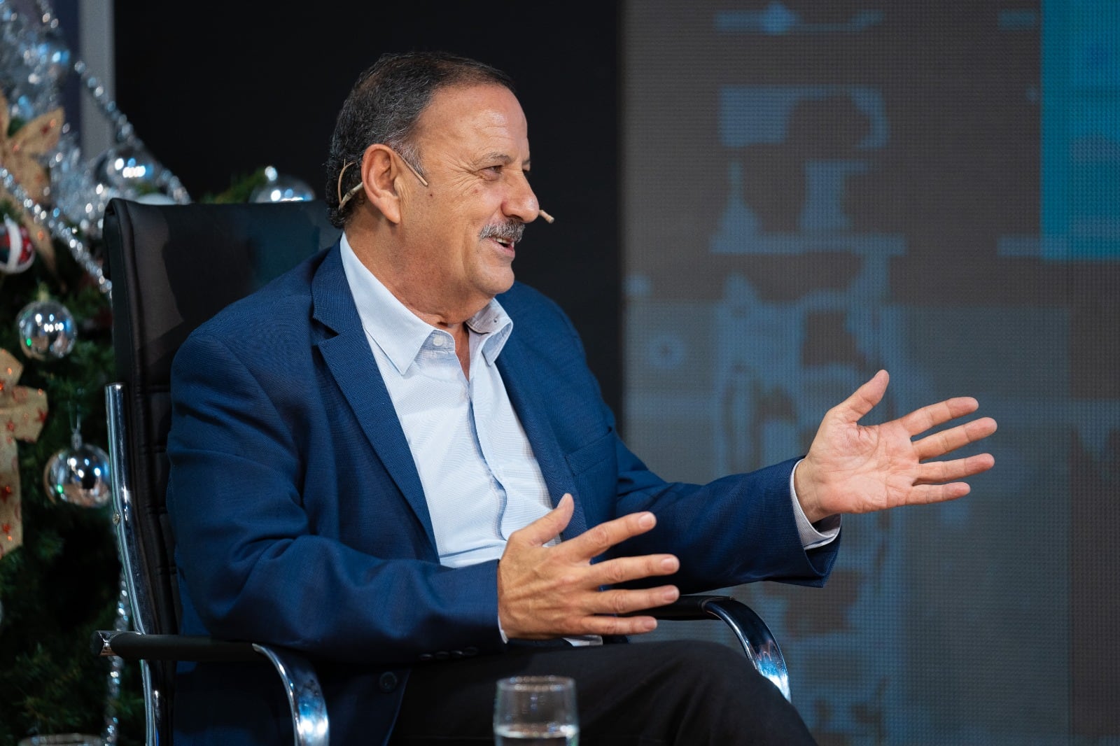 Quintela reconoció que la situación de los riojanos es "desesperante". Imagen X: @QuintelaRicardo.