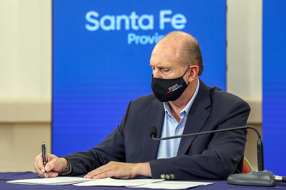 Perotti firmó un nuevo decreto por siete días.