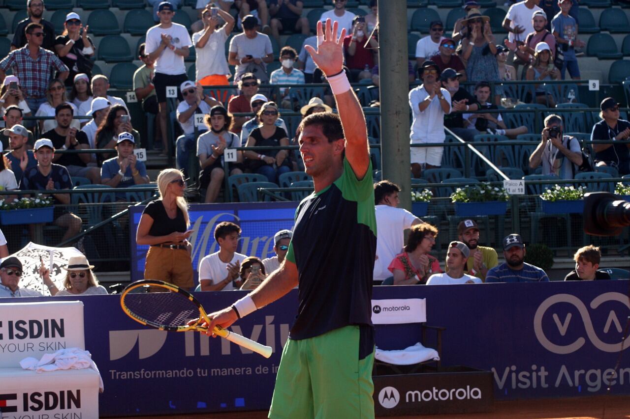 Delbonis está entre los ocho mejores del Argentina Open