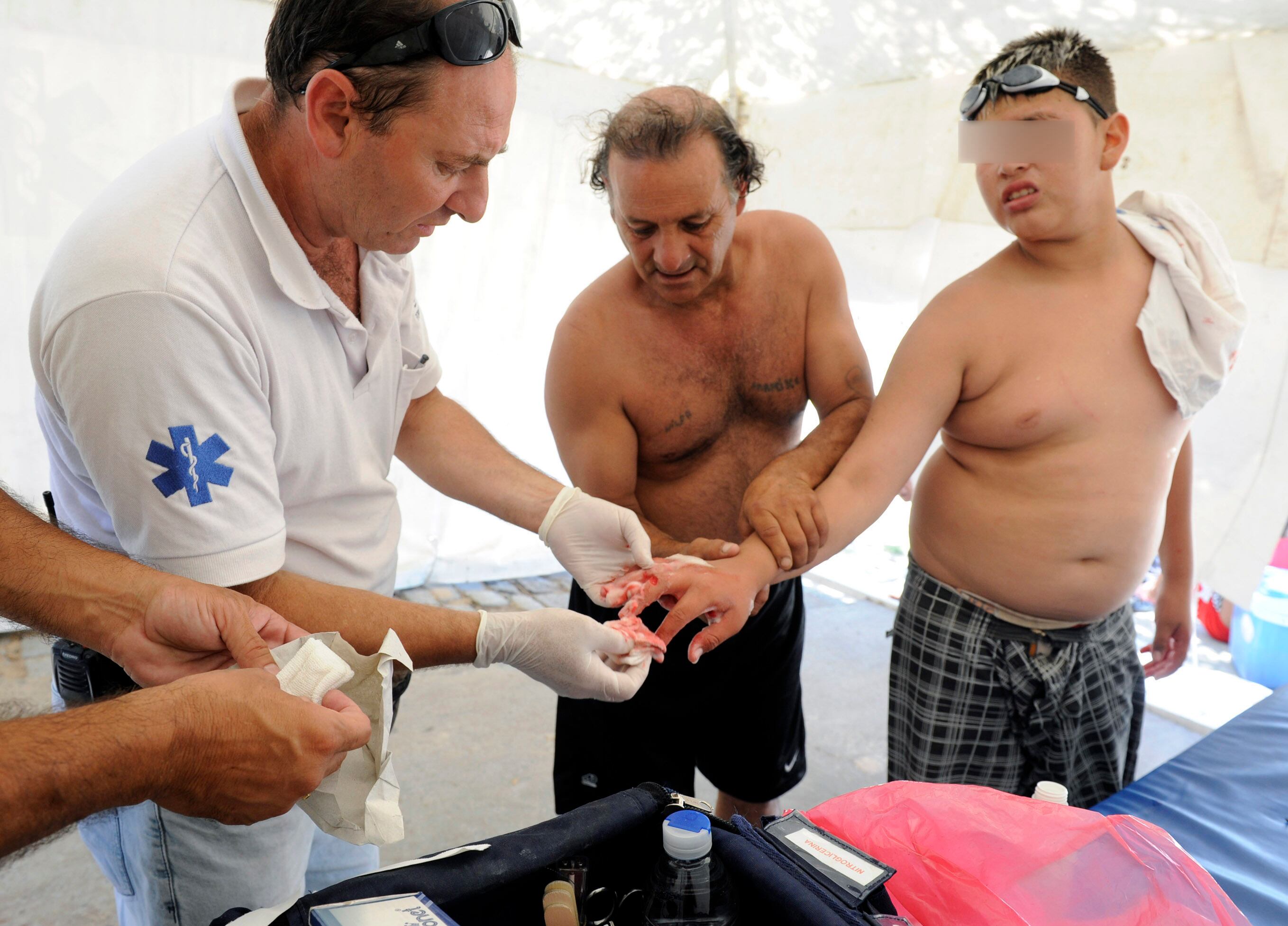 En 2013 y 2017 hubo ataques masivos en las playas de Santa Fe y varios niños heridos. 