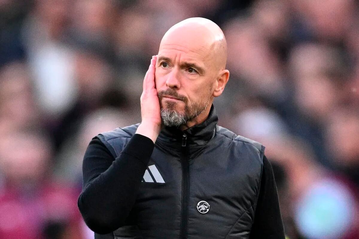 Erik Ten Hag nunca consiguió armar un equipo bien consecutivo