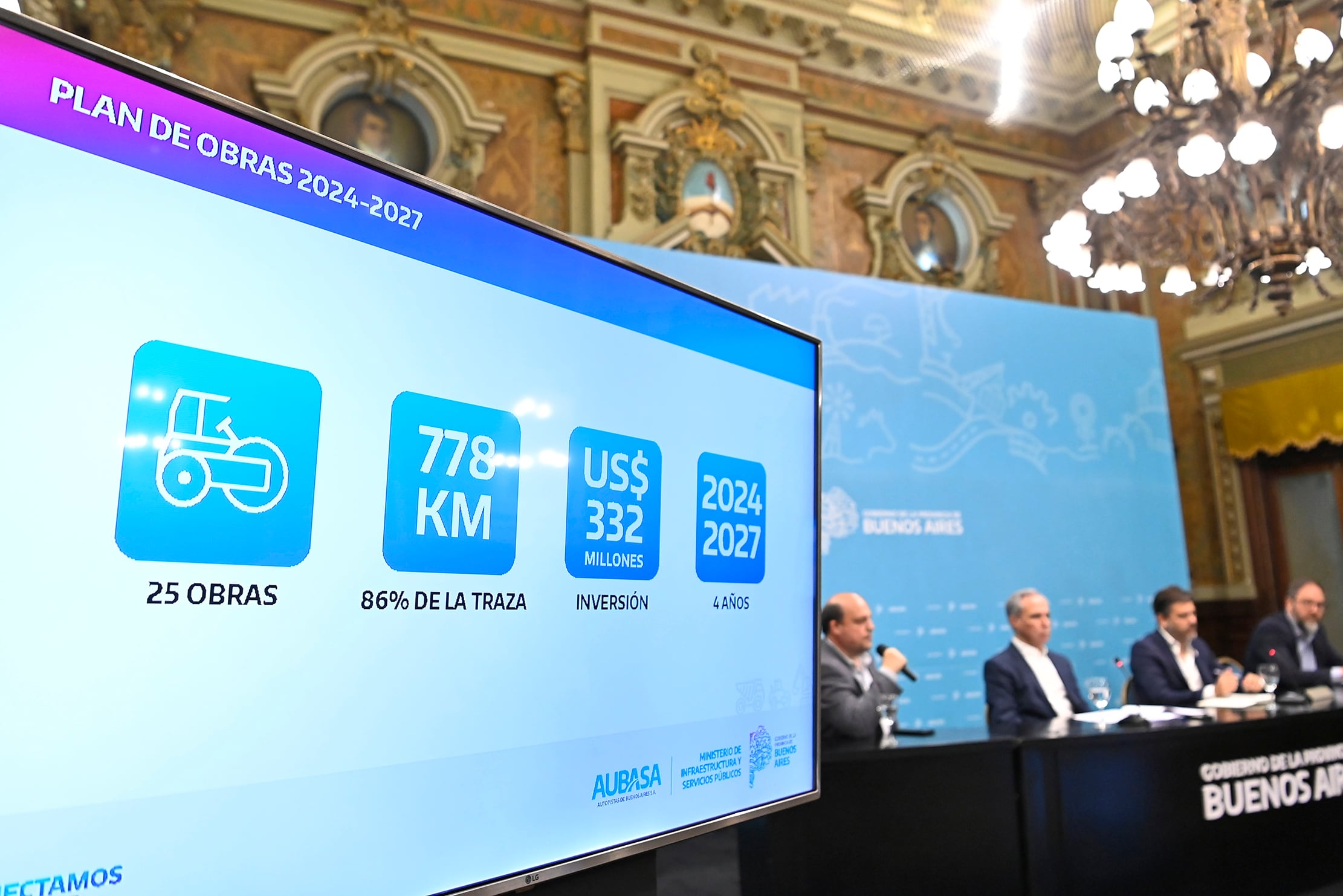 Los funcionarios anunciaron la inversión en la conferencia del lunes. 