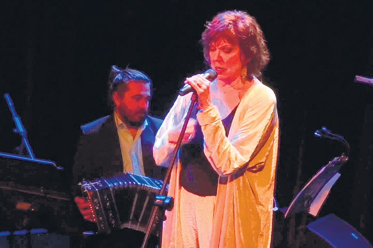 Cecilia Rossetto mostrará por última vez en el Tasso su reconocido espectáculo Rojo tango.