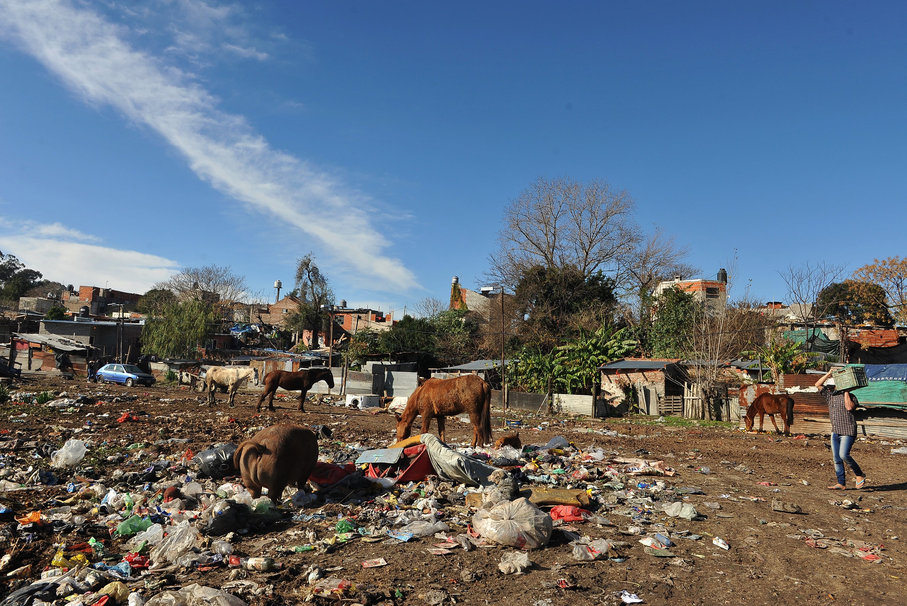 La pobreza por ingresos registró en promedio un 55% el primer trimestre