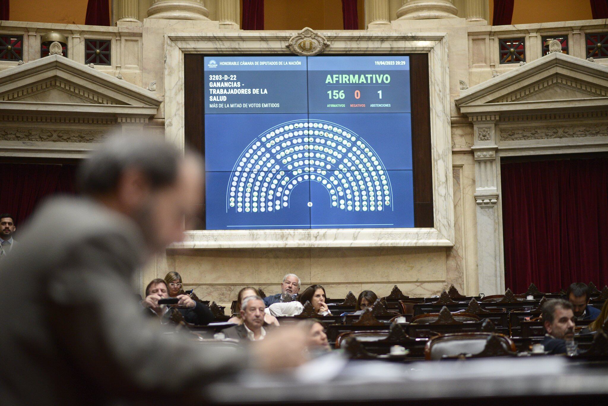 Originalmente, la Cámara baja había dispuesto que sólo estuvieran alcanzadas las sumas abonadas cuando superaren el número de cuatro guardias de 24 horas mensuales. (Foto: Diputados/Prensa)