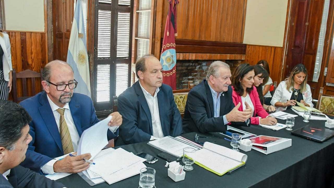 Camacho, Villada, Marocco, Medrano y Figueroa en el Senado