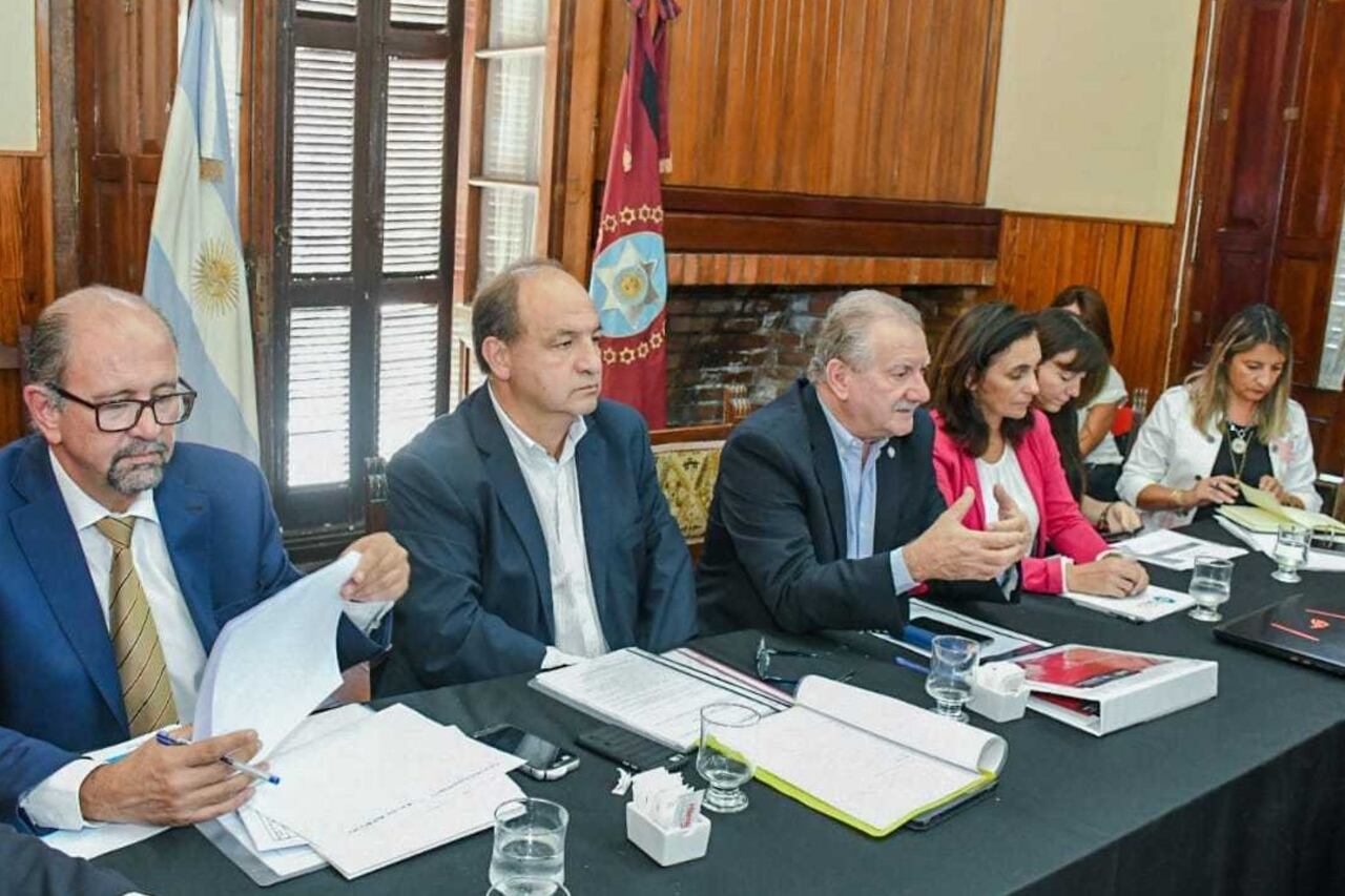 Camacho, Villada, Marocco, Medrano y Figueroa en el Senado