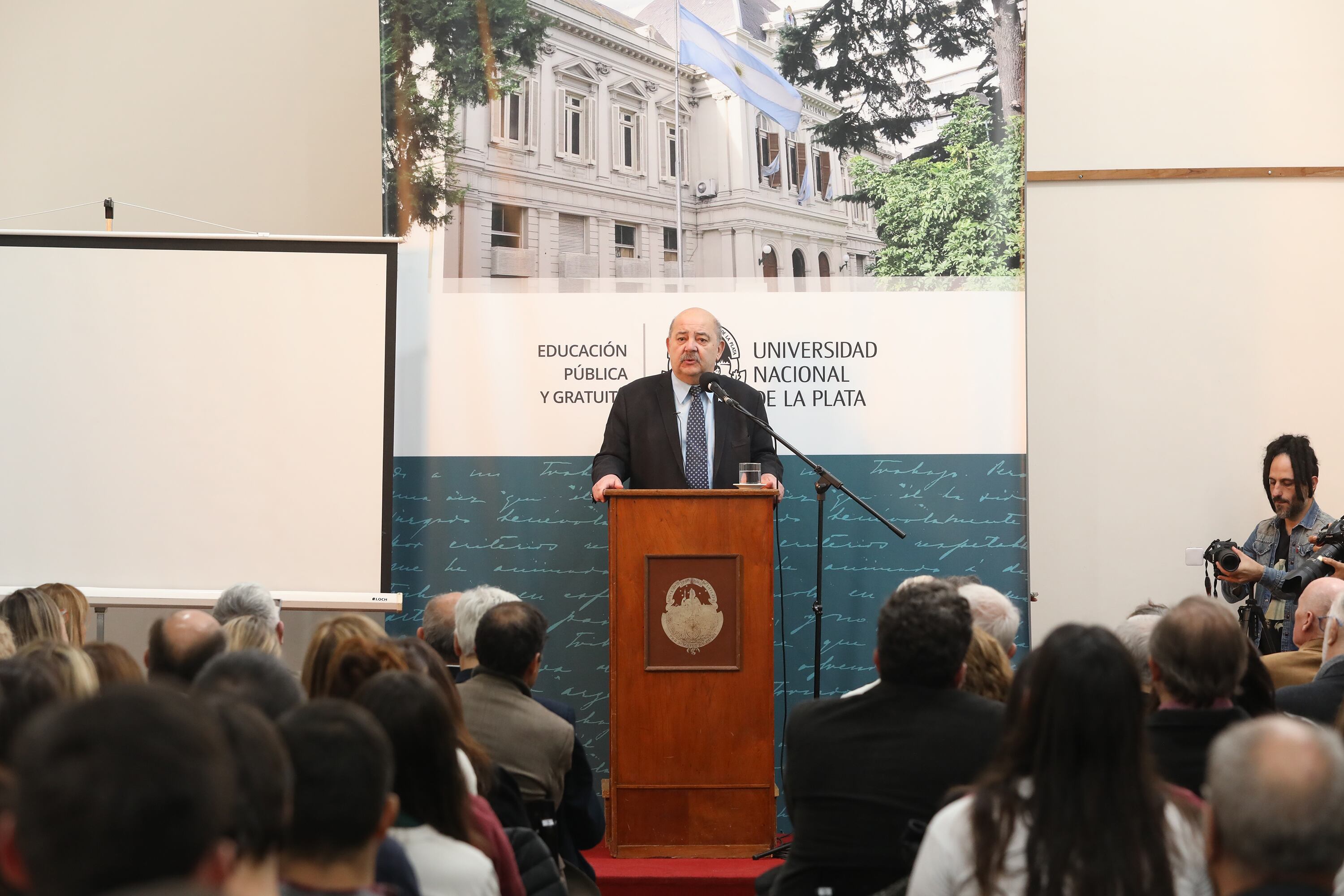 Fernando Tauber ya estuvo al frente de la UNLP en los períodos 2010-2014 y 2018-2022.