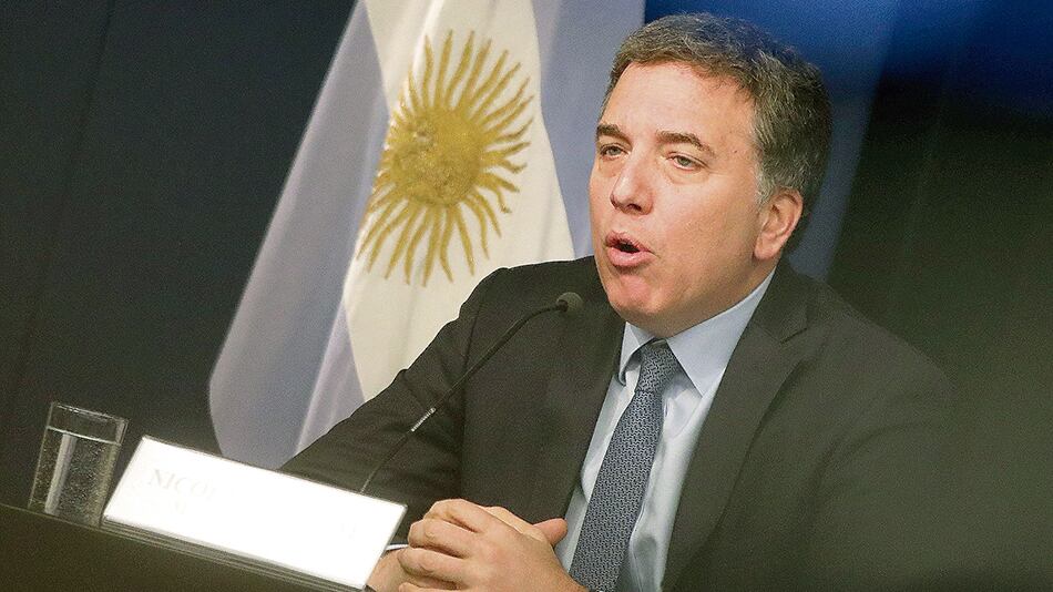 El ministro de Hacienda y Finanzas, Nicolás Dujovne.