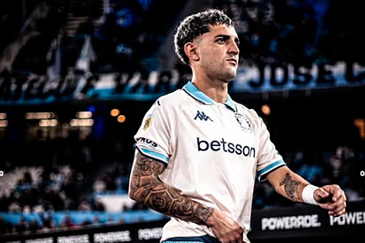 Gastón Martirena, titular indiscutido en Racing.