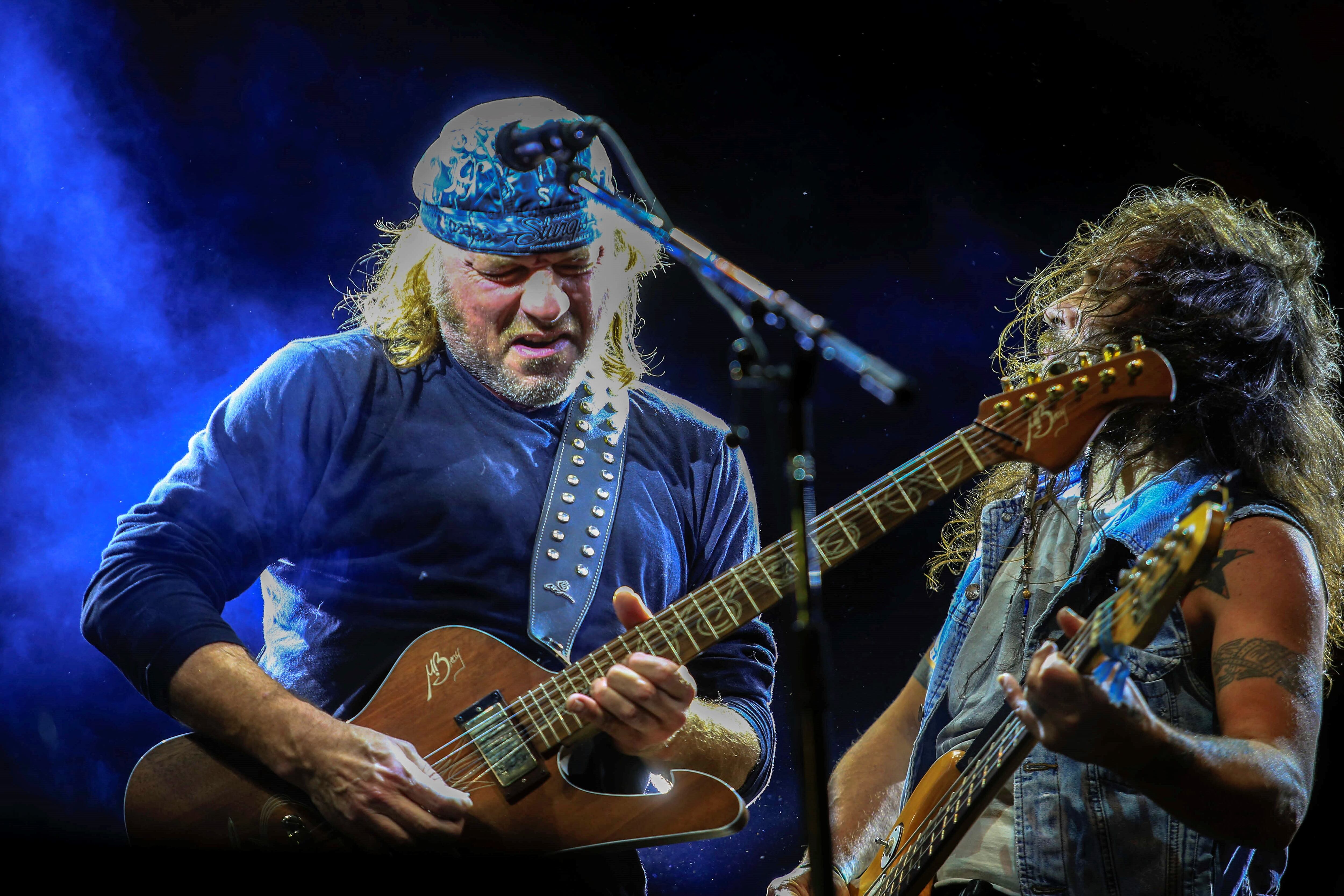 La Renga en Huracán (2017). Imagen: NA.