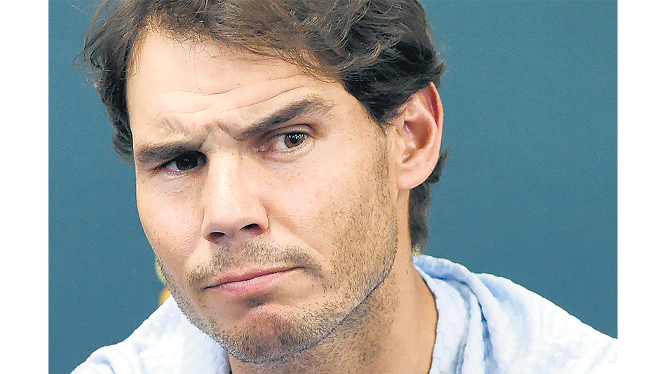 “Espero estar en plenas condiciones para la temporada que viene”, señaló el 2 del mundo.