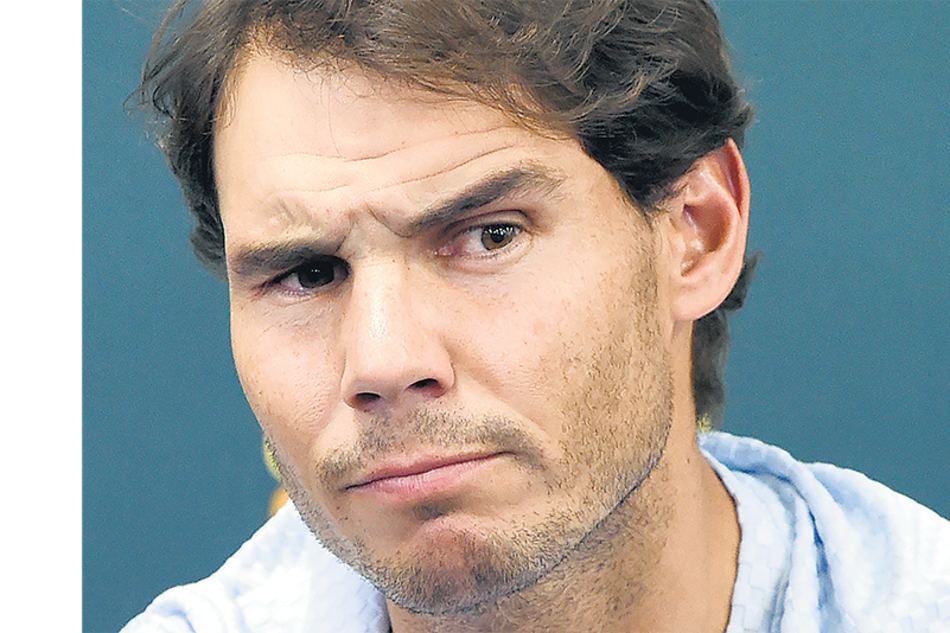 “Espero estar en plenas condiciones para la temporada que viene”, señaló el 2 del mundo.