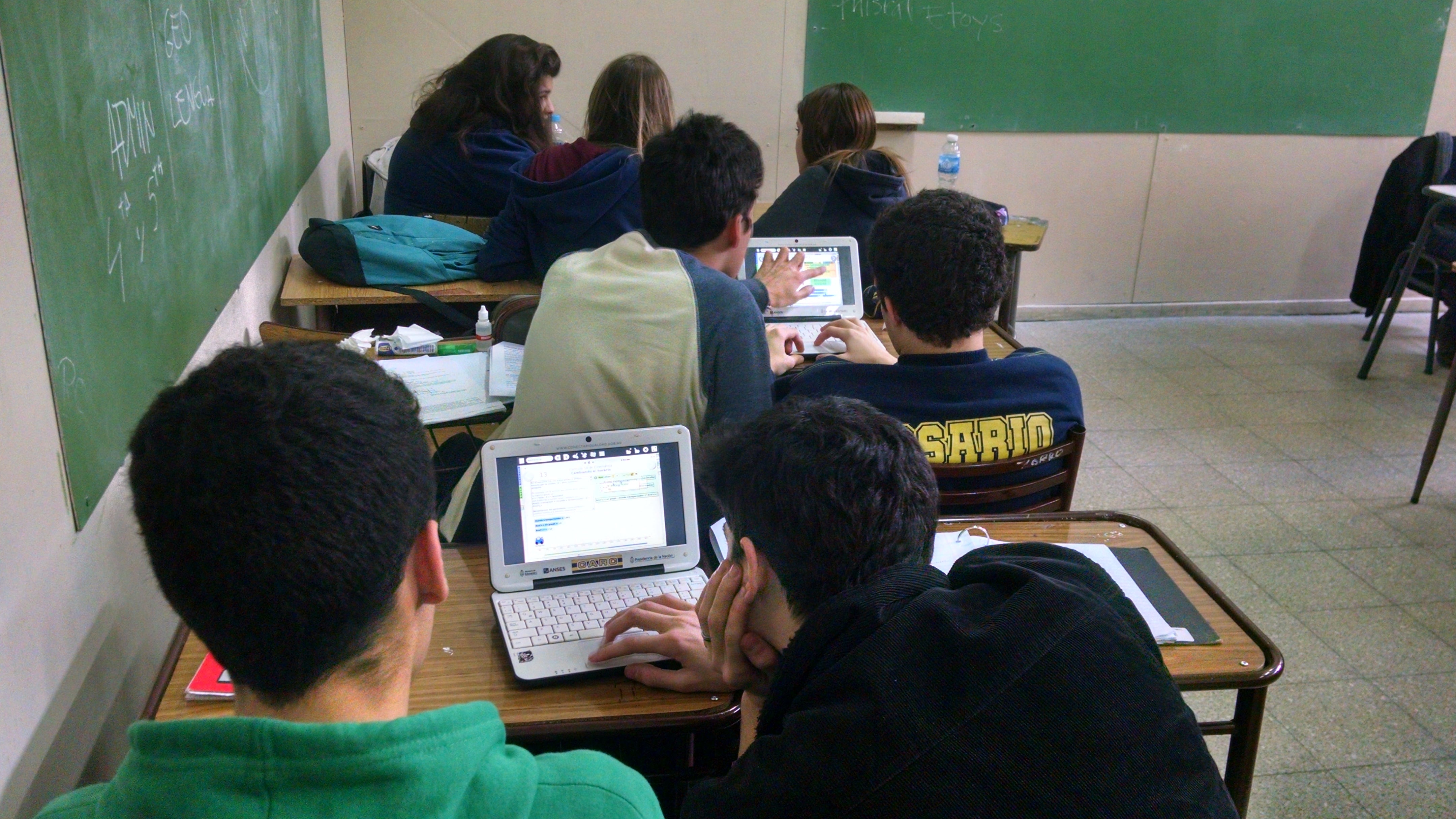 La experiencia se desarrolló el año pasado, en las aulas