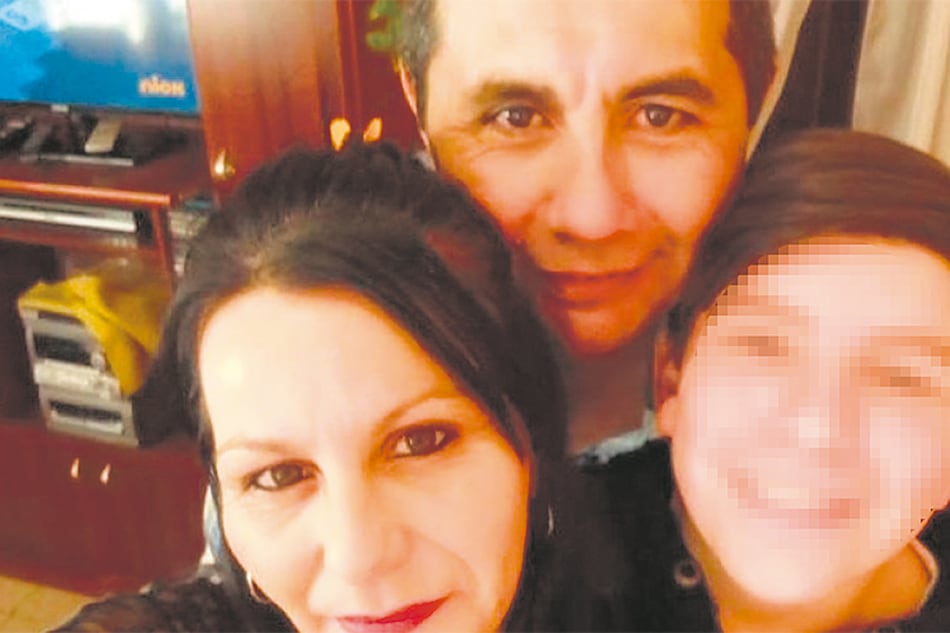 Los cuerpos de Sandoval, González y su hijo fueron hallados por el hermano del femicida.