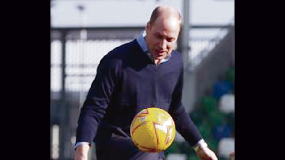 El príncipe Guillermo.