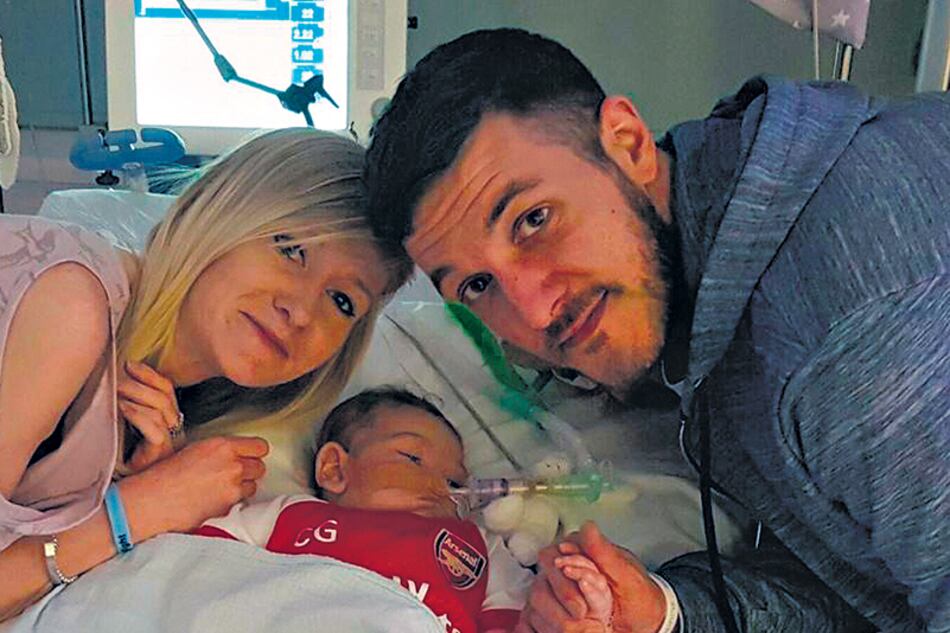 Para los médicos, el pequeño no tiene posibilidad de curación.