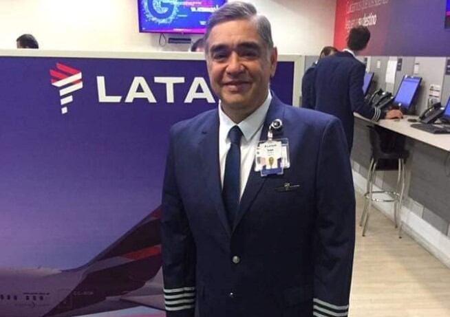 Ivan Andaur tenía 56 años y murió el lunes tras descompensarse en un vuelo. (Foto: Facebook Ivan Andaur)