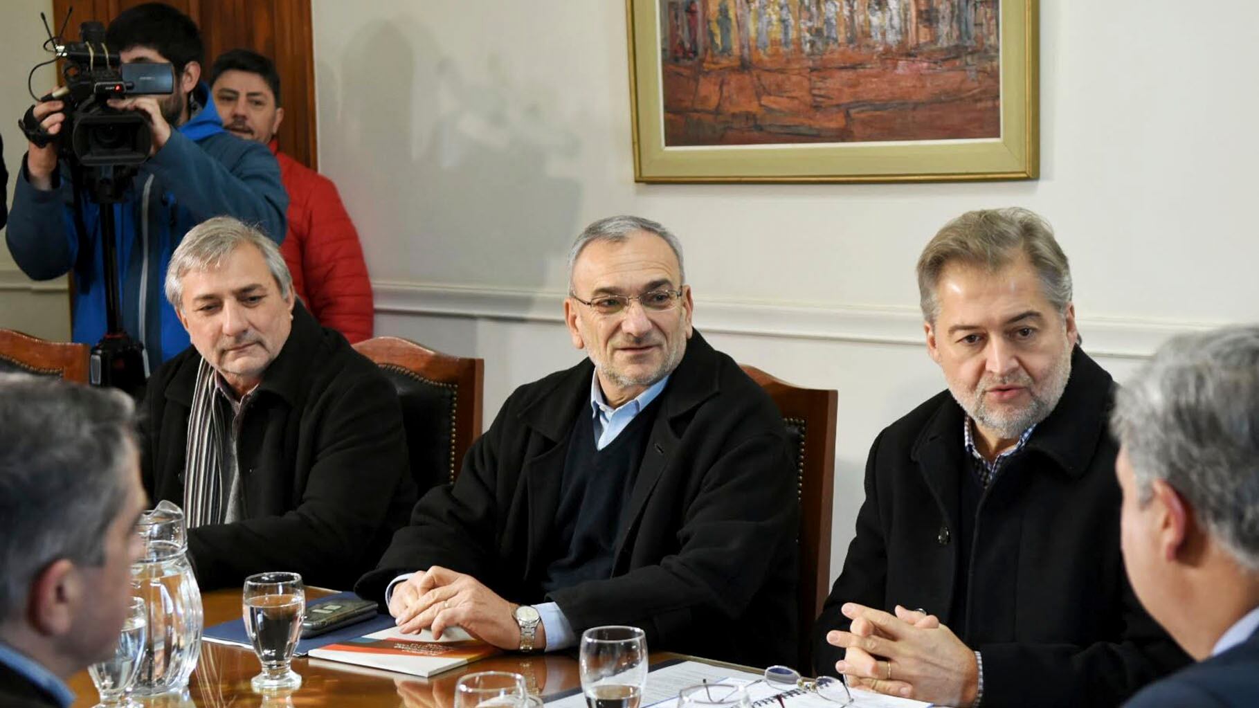 El estado de las arcas provinciales fue el tema de las primeras reuniones.