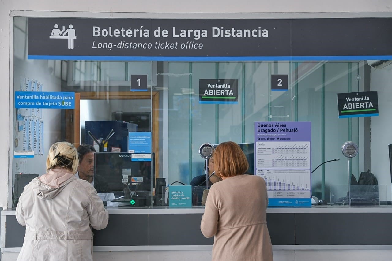 Habilitaron la venta de pasajes de tren desde Constitución y General Guido a Mar del Playa y Pinamar, respectivamente. Imagen: Trenes Argentinos. 