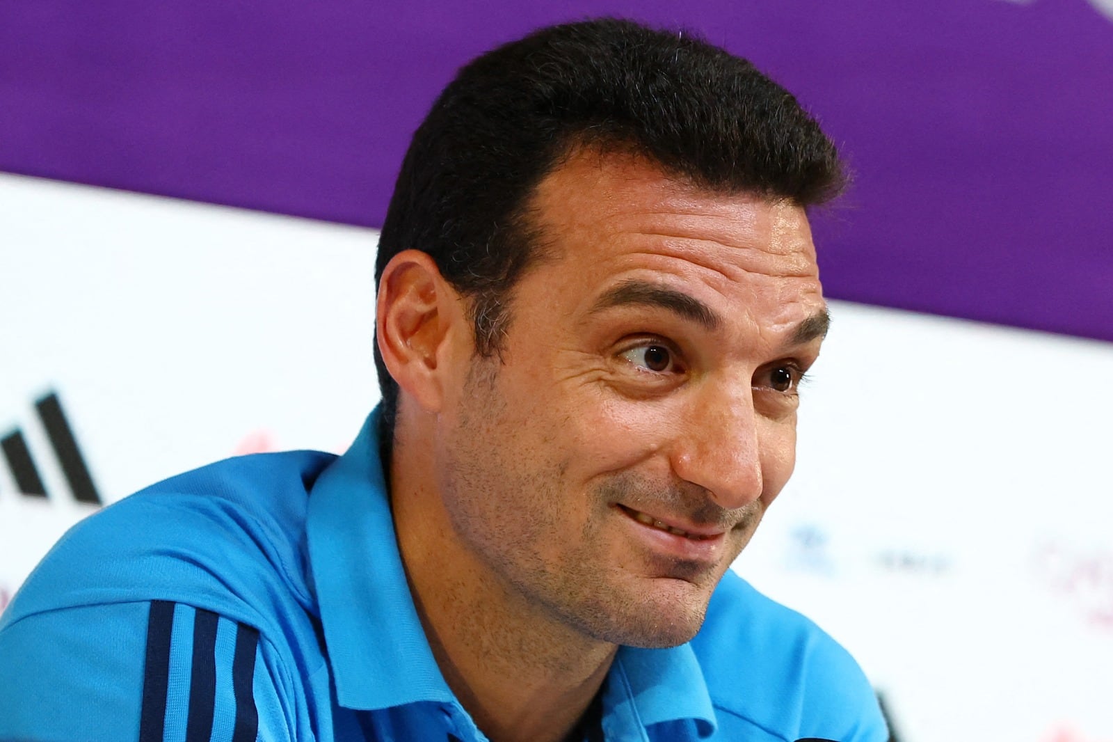 Lionel Scaloni, DT de la Selección.