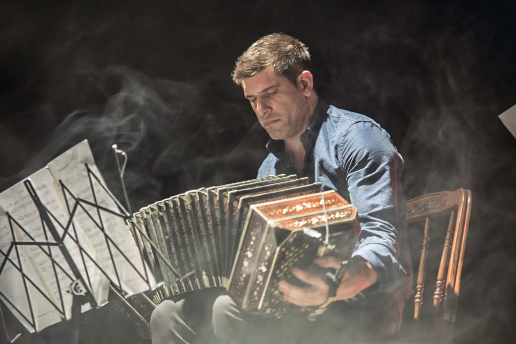 Daniel Ruggiero, uno de los hijos bandoneonistas de Osvaldo.