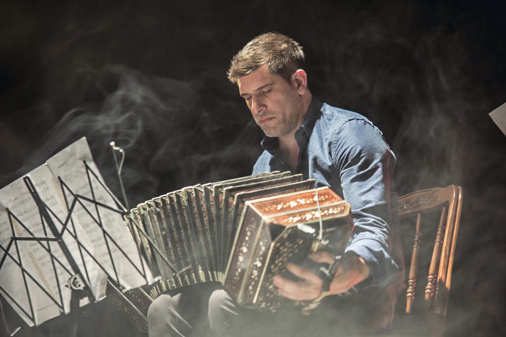 Daniel Ruggiero, uno de los hijos bandoneonistas de Osvaldo.