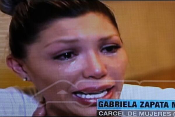 Zapata habló desde la cárcel de Miraflores, donde está detenida por delitos económicos y por “falsedad ideológica”.