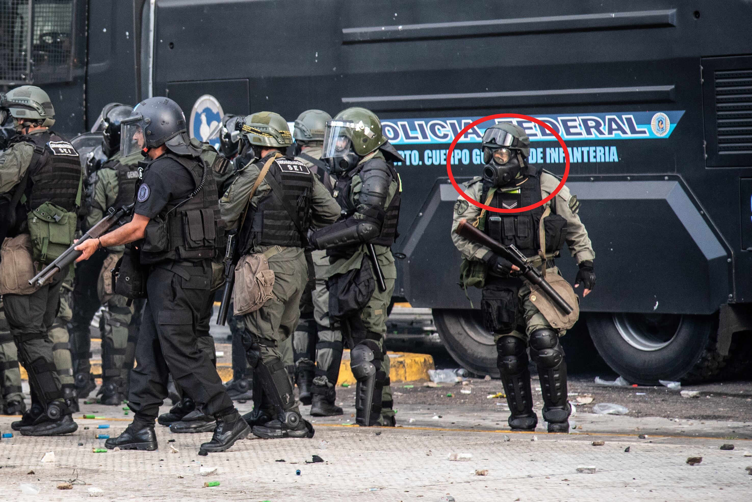 El gendarme Héctor Guerrero fue quien disparó a Pablo Grillo.