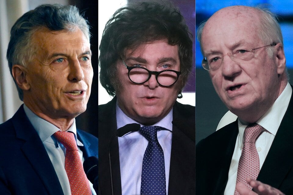 Mauricio Macri, Javier Milei y Paolo Rocca, inicial trípode del poder del nuevo gobierno