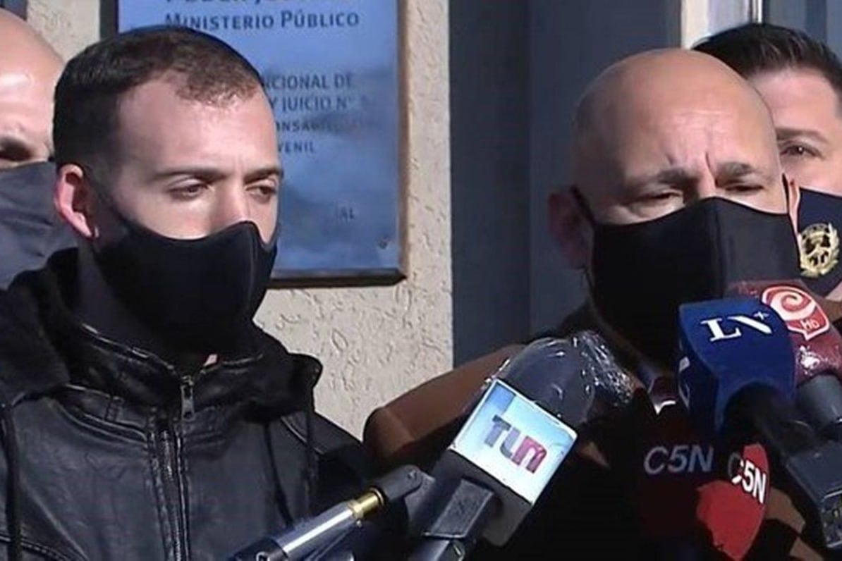 Amendolara y su abogado, Soto, también defensor de Chocobar.