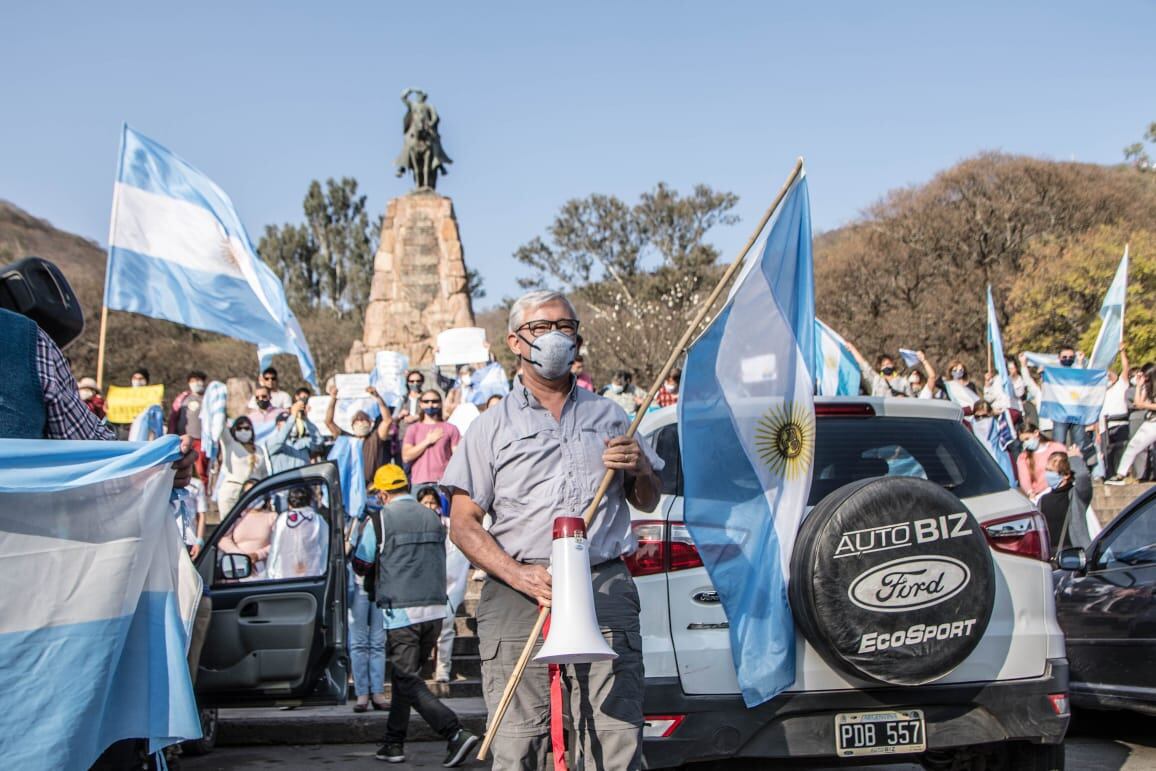 Martín Grande lideró de la marcha  
