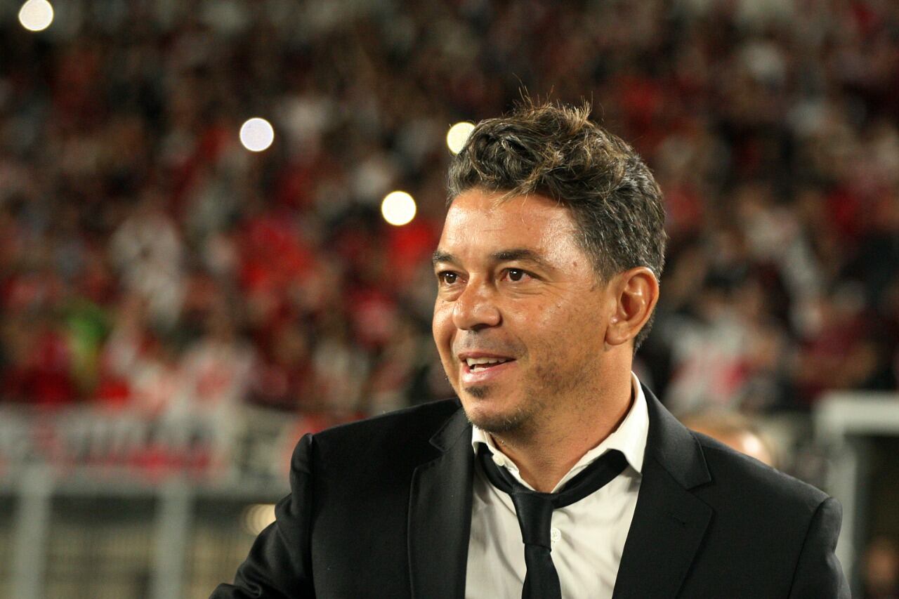 Marcelo Gallardo, el técnico de River